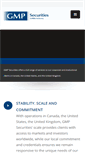 Mobile Screenshot of gmpsecuritiesllc.com