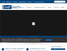 Tablet Screenshot of gmpsecuritiesllc.com